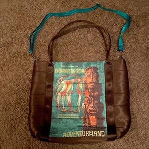 Harvey’s Disney 60 anniversary Enchanted Tiki room poster tote